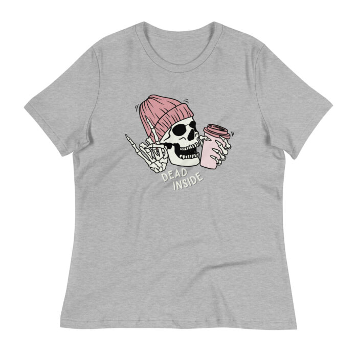 Dead Inside Women's Relaxed T-Shirt - Image 3