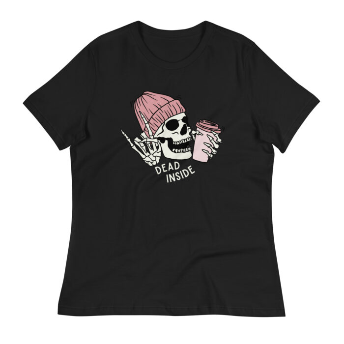 Dead Inside Women's Relaxed T-Shirt - Image 2