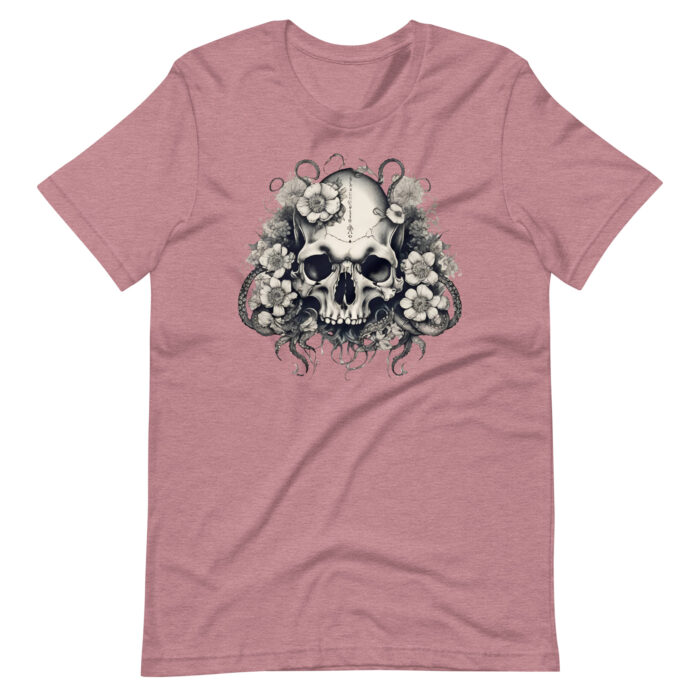 Dark Boho Skull Octopus t-shirt - Image 2