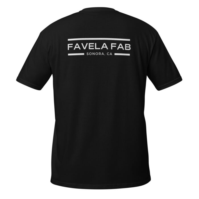 Favela black & white tshirt - Image 2