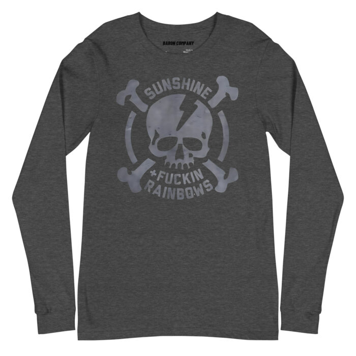 Sunshine & FUKN Rainbows  Unisex Long Sleeve Tee